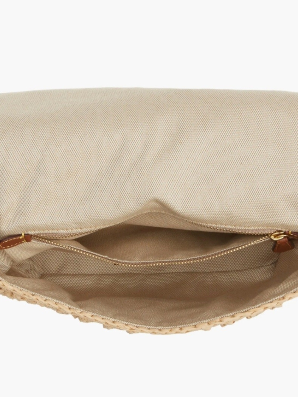 Coach Soft Tabby Shoulder Bag in woven straw - Picture 7 of 17